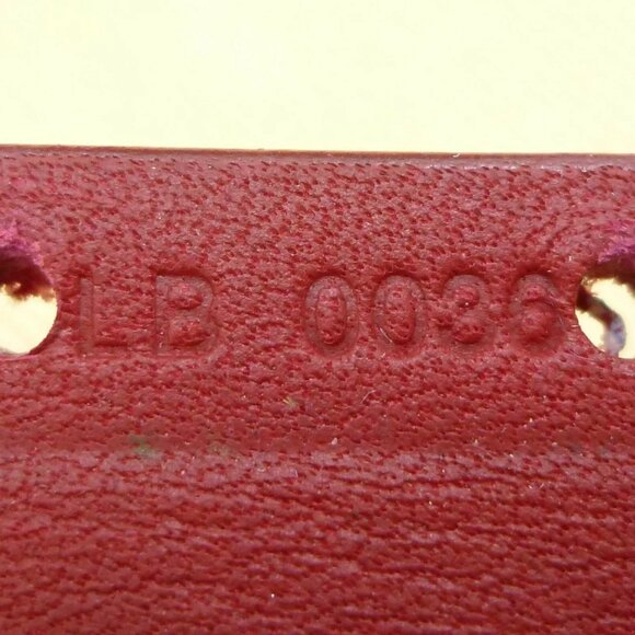 Auth LOUIS VUITTON Ceinture LV Cut 30mm Reversible 85 34 Belt M9682V #S407145